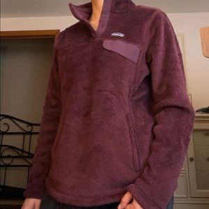Purple Patagonia Pullover